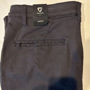 Fried Men's Black Denim Slim‎ Fit Straight Leg Stretch Jeans 34 x 32 NEW w Tags